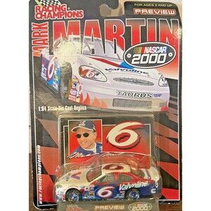 Racing Champions Mark Martin #6 Valvoline Ford Taurus 1:64 Nascar Die Cast Car